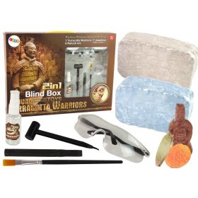   Régészeti készlet 2 az 1-ben, különféle kristálykincsek