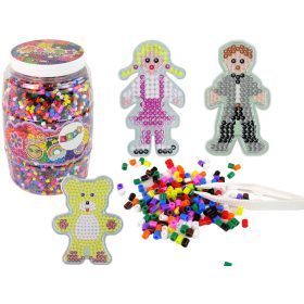   Barkácsolás vasalási gyöngyök sablonkészlet 9000 darabos