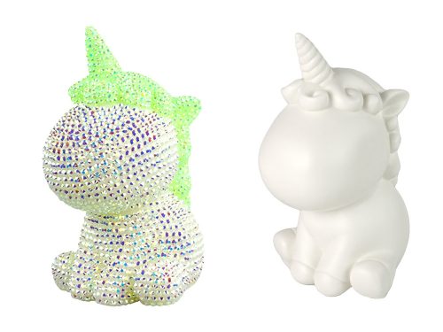 Kreatív Unicorn Kit DIY Diamonds Crystals Green