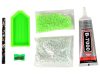 Kreatív Unicorn Kit DIY Diamonds Crystals Green