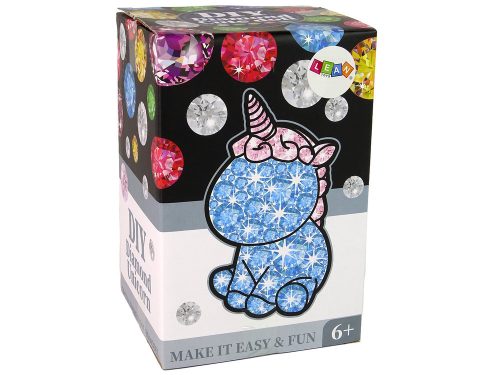 Kreatív Unicorn Kit DIY Diamonds Crystals Green
