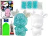 Kreatív rénszarvas készlet DIY Diamonds Crystals Blue