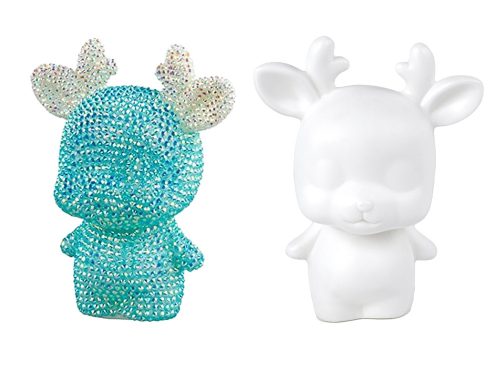 Kreatív rénszarvas készlet DIY Diamonds Crystals Blue