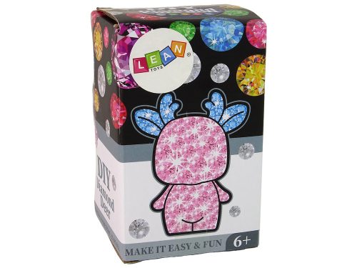 Kreatív rénszarvas készlet DIY Diamonds Crystals Blue