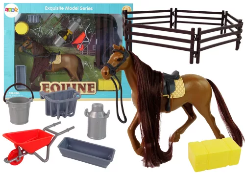Ló figura Combing Horse Homestead Kiegészítők