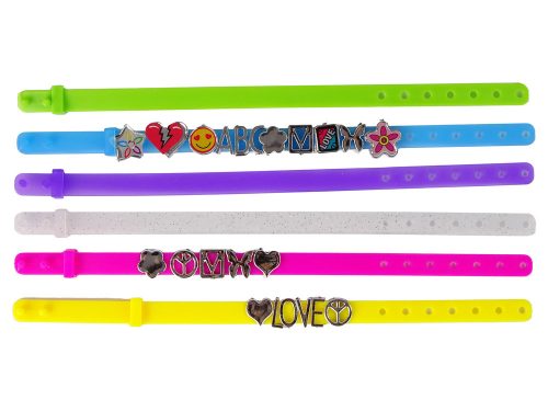 DIY ékszer karkötő medál kit betűk