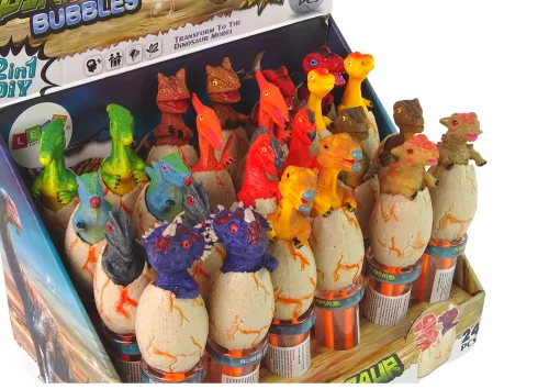 Szappanbuborékok dinoszauruszok 18 cm Többféle színben