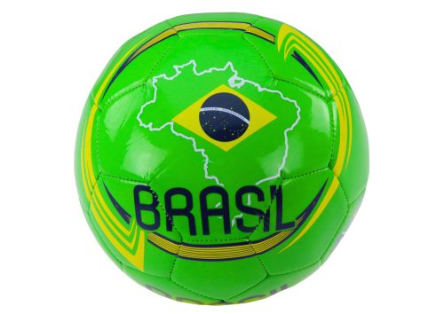 Labdarúgás 5-ös méret Brazil zászló 24 cm