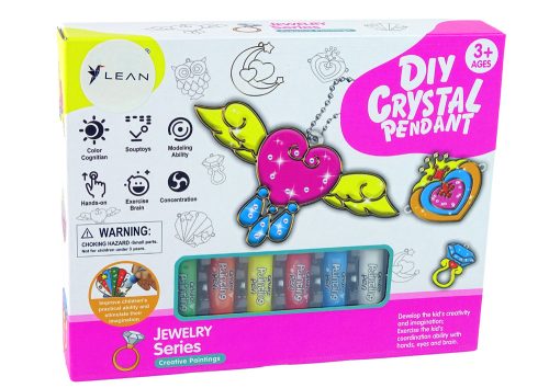 Ólomüveg festés Medálok Megszilárdult Festék Ékszer 6 db.