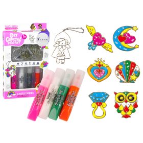 Ólomüvegfestés Medálok Szilárdító Festék 6 db.