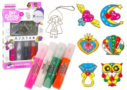 Ólomüvegfestés Medálok Szilárdító Festék 6 db.