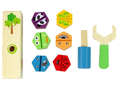 DIY fa csavarhúzó készlet játék