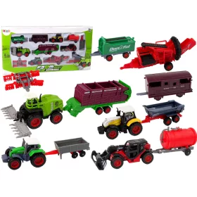   Állítsa be a mezőgazdasági járművek traktor 12 darab fém