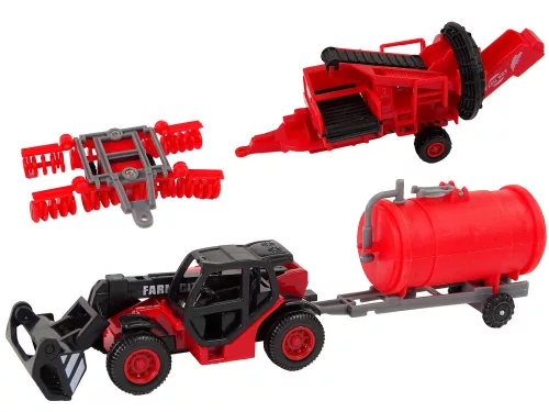 Állítsa be a mezőgazdasági járművek traktor 12 darab fém