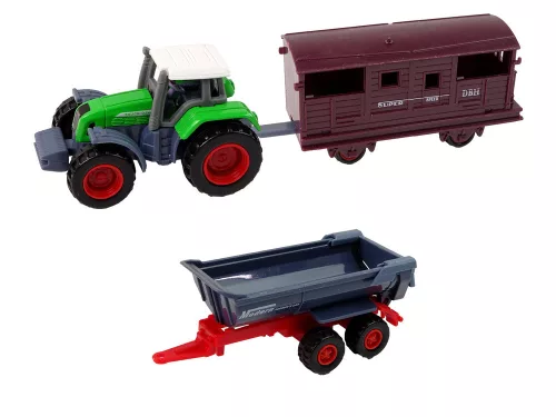 Állítsa be a mezőgazdasági járművek traktor 12 darab fém
