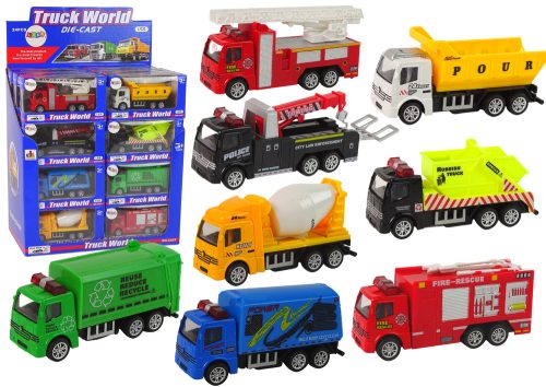 Resorak Cars Friction Drive 8 modellek 1:55