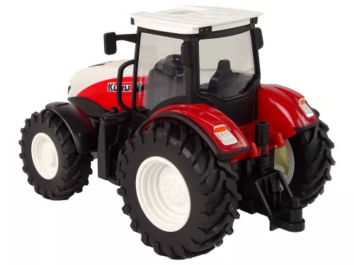 Mezőgazdasági traktor 1:24 Távirányítású R/C Pilot Farm Fehér Piros