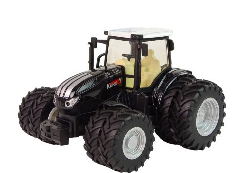 Távirányítós traktor R/C fekete 2.4G fém