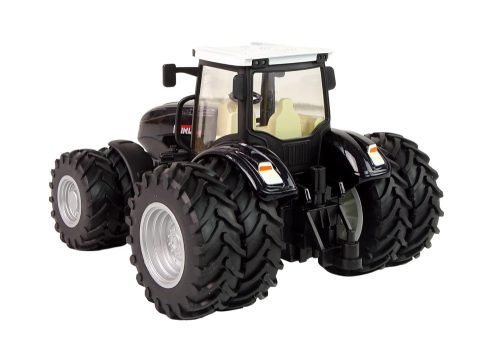 Távirányítós traktor R/C fekete 2.4G fém