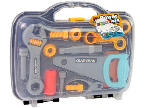 Barkácskészlet egy szerszámos dobozban gyerekeknek