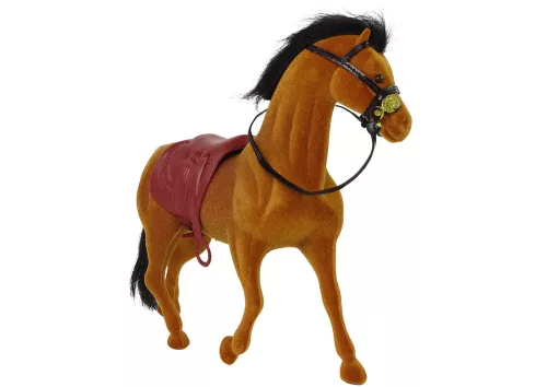 Bársony Bronz Ló figura