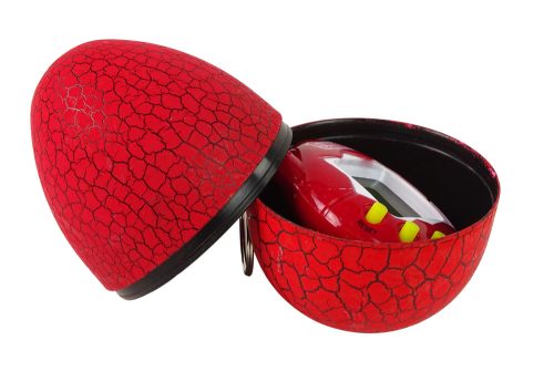 Tamagotchi tojásos játék elektronikus kisállat piros