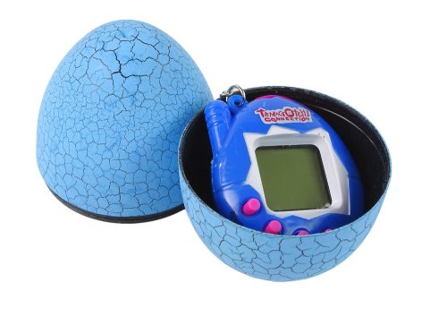 Tamagotchi tojásos játék elektronikus kisállat kék