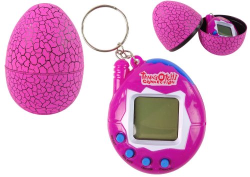 Tamagotchi tojásos játék elektronikus kisállat rózsaszín