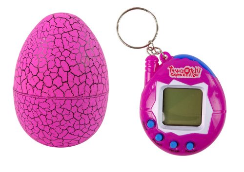Tamagotchi tojásos játék elektronikus kisállat rózsaszín