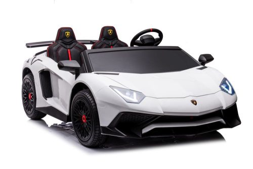 Autó akkumulátor Lamborghini XXL A8803 fehér 24V