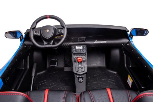 Autó akkumulátor Lamborghini XXL A8803 kék 24V