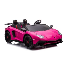 Automatikus akkumulátor Lamborghini XXL A8803 Pink 24V