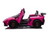 Automatikus akkumulátor Lamborghini XXL A8803 Pink 24V