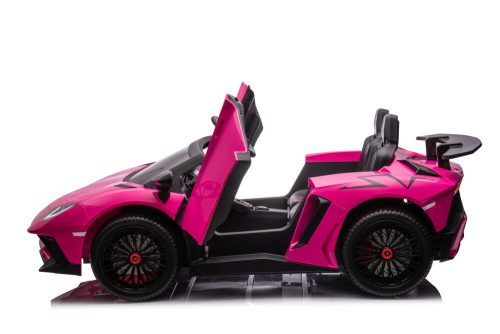 Automatikus akkumulátor Lamborghini XXL A8803 Pink 24V