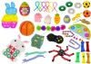 Húsvéti Fidget Toys Pop It Squishy Anti-stressz 41 részes játékkészlet.
