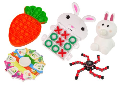 Húsvéti Fidget Toys Stresszoldó játékkészlet 24 elemből