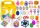 Húsvéti Fidget Toys stresszoldó szett 36 részes