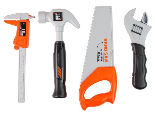 Barkácskészlet hátizsák Helmet Tools narancs színben