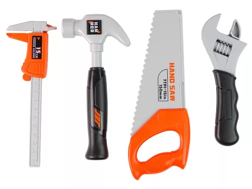 Barkácskészlet hátizsák Helmet Tools narancs színben