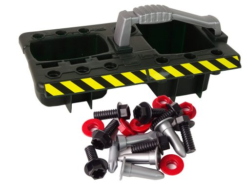 Ezermester készlet akkumulátoros csavarhúzó rendszerező zöld