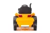Akkumulátoros traktor pótkocsival S617 sárga