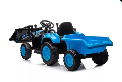Akkumulátoros traktor kanállal BW-X002A kék