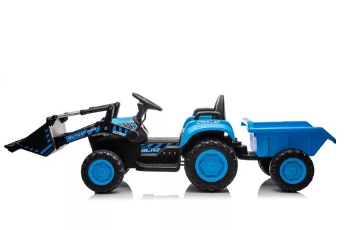 Akkumulátoros traktor kanállal BW-X002A kék
