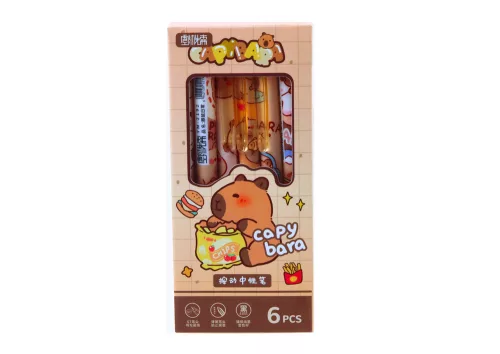Capybara tollkészlet 6 darabos kék tinta