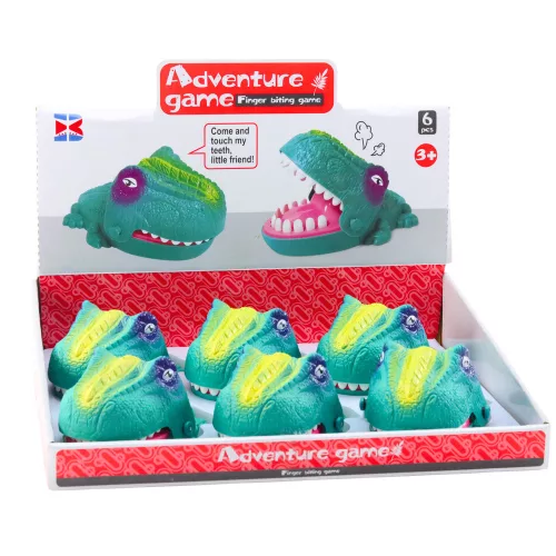 Green Dinosaur Biting Attack Arcade játék