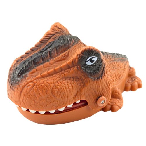 Harapós támadó dinoszaurusz barna arcade játék