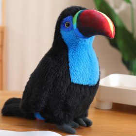   Plüss Toucan Bird plüss kabalája bújós játék kék 40cm