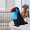 Plüss Toucan Bird plüss kabalája bújós játék kék 40cm