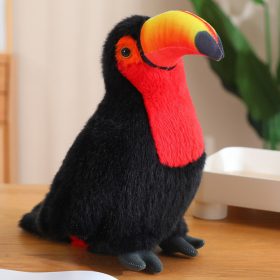   Plüss Toucan Bird plüss kabalája bújós játék piros 30cm