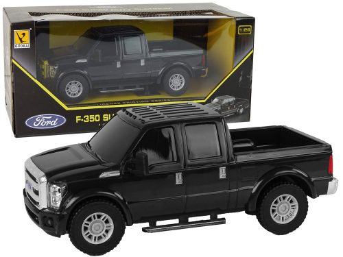 Ford F-350 Pick Up Friction Drive 1:28 Fekete